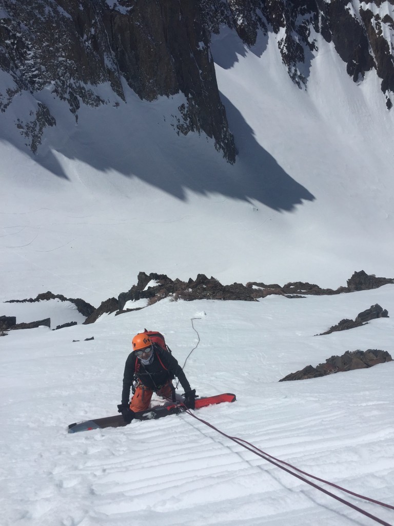 Practicing Rappel Techniques