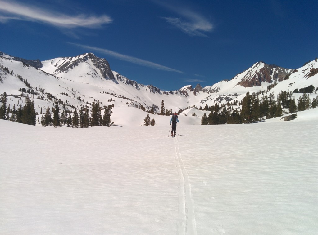 Towards McGee Lake